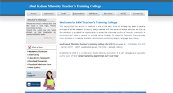 Desktop Screenshot of akmteacherstrainingcollege.com